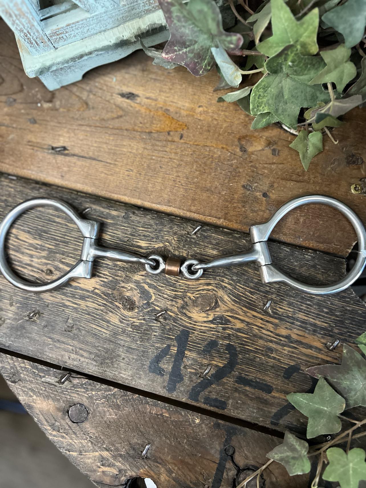 EQ D Ring Smooth Dogbone- EQB-810-Jim Edwards Bit-Professionals Choice-Lucky J Boots & More, Women's, Men's, & Kids Western Store Located in Carthage, MO