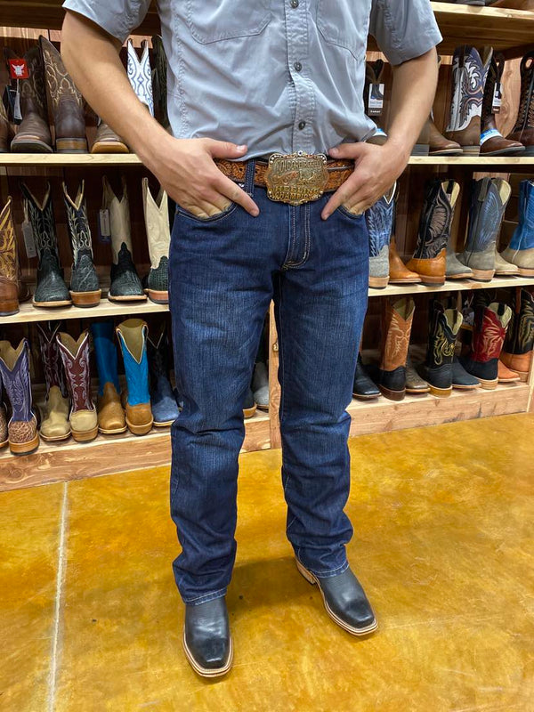Brandon - Stetson Modern Fit Double Stitched Jeans-Men's Denim-Stetson-Lucky J Boots & More, Women's, Men's, & Kids Western Store Located in Carthage, MO
