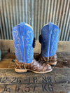 Horse Power Royal Blue Sinsation & Matte Big Bass-Men's Boots-Horse Power-Lucky J Boots & More, Women's, Men's, & Kids Western Store Located in Carthage, MO