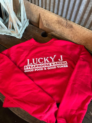 LJ Bella Sweatshirt-Sweatshirts-The Dugout-Lucky J Boots & More, Women's, Men's, & Kids Western Store Located in Carthage, MO