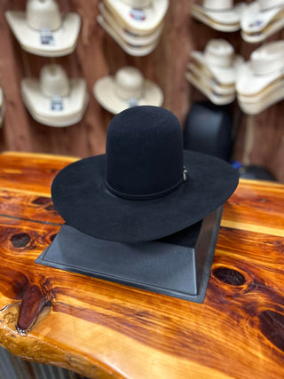 Rodeo King 30X Black Felt Hat-Felt Cowboy Hats-Rodeo King-Lucky J Boots & More, Women's, Men's, & Kids Western Store Located in Carthage, MO