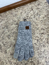 C.C Soft Ribbed Knit Glove-Gloves-C.C Beanies-Lucky J Boots & More, Women's, Men's, & Kids Western Store Located in Carthage, MO