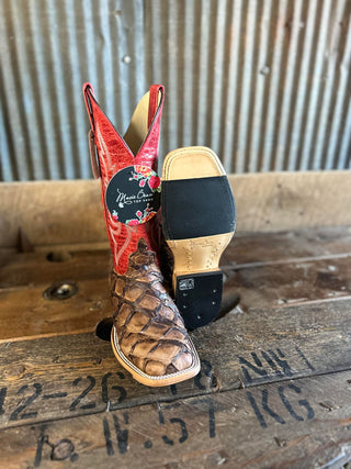 Women's Macie Bean Cigar Matte Big Bass Boot-Women's Boots-Macie Bean-Lucky J Boots & More, Women's, Men's, & Kids Western Store Located in Carthage, MO