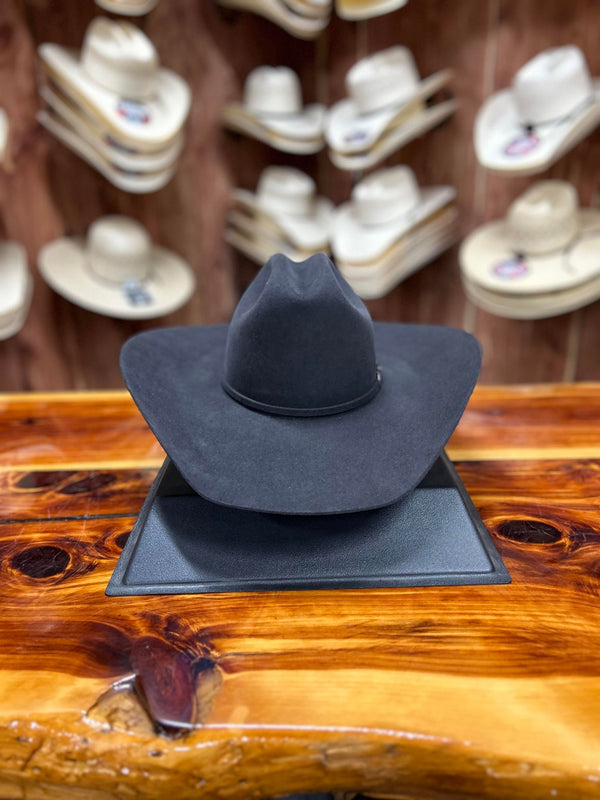 Rodeo King 10X Charcoal Felt Hat-Felt Cowboy Hats-Rodeo King-Lucky J Boots & More, Women's, Men's, & Kids Western Store Located in Carthage, MO