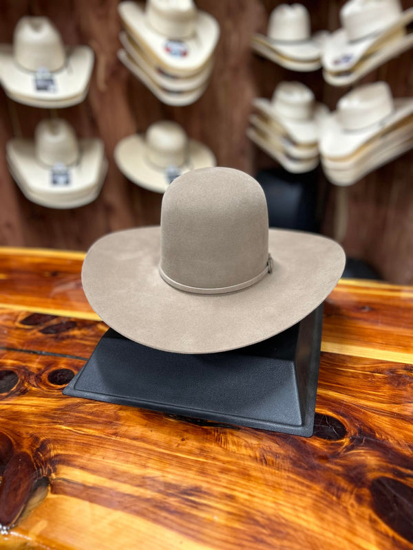 Rodeo King 60X Pecan Felt Hat-Felt Cowboy Hats-Rodeo King-Lucky J Boots & More, Women's, Men's, & Kids Western Store Located in Carthage, MO