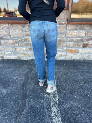 Kimes Mid Wash Brooks Jeans-Women's Denim-Kimes Ranch-Lucky J Boots & More, Women's, Men's, & Kids Western Store Located in Carthage, MO