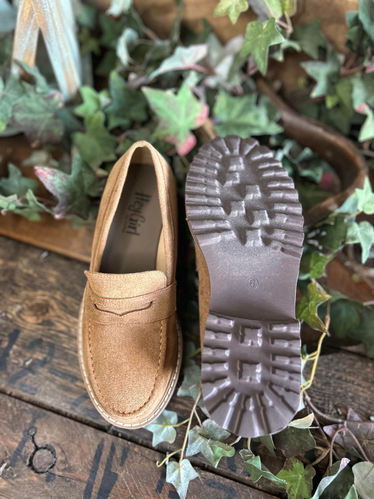 Hey Girl Boost Tabacco Suede Shoes-Women's Casual Shoes-Corkys Footwear-Lucky J Boots & More, Women's, Men's, & Kids Western Store Located in Carthage, MO