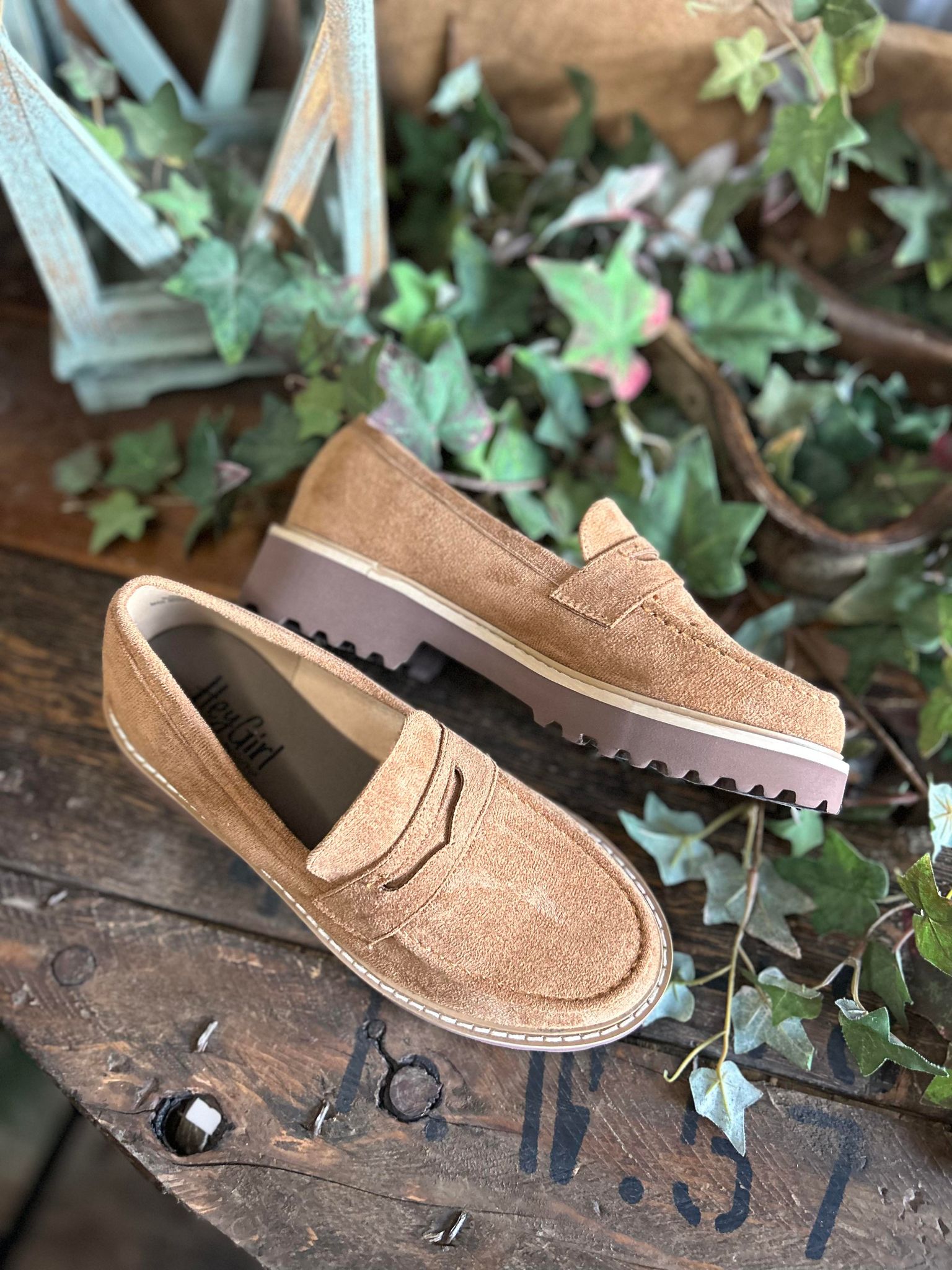 Hey Girl Boost Tabacco Suede Shoes-Women's Casual Shoes-Corkys Footwear-Lucky J Boots & More, Women's, Men's, & Kids Western Store Located in Carthage, MO