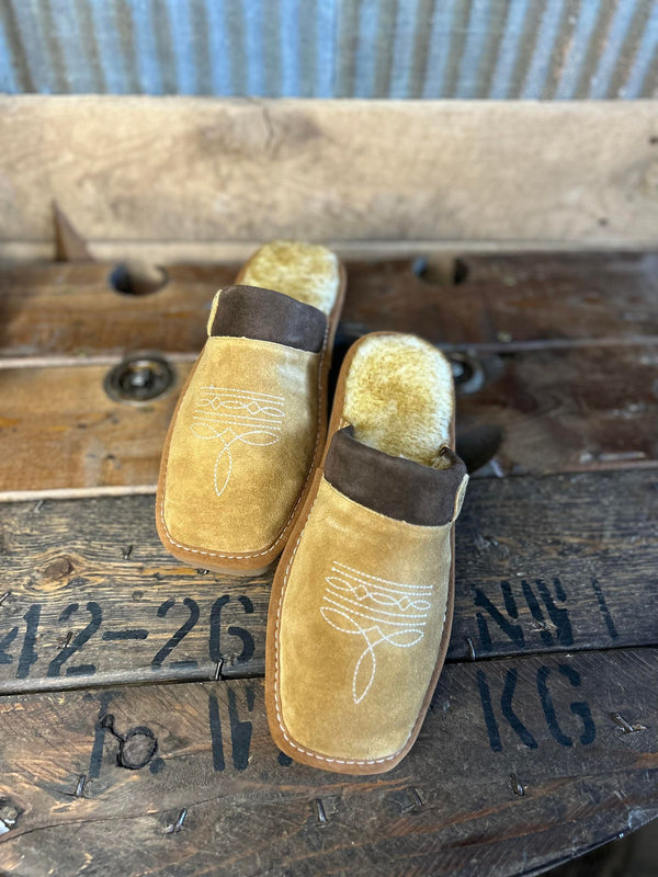 Men's Silversmith Square Toe Ariat Slipper-Slippers-Ariat-Lucky J Boots & More, Women's, Men's, & Kids Western Store Located in Carthage, MO