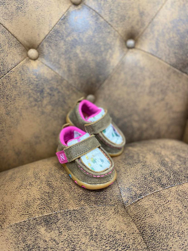 Twisted X Infant Driving Moc-Kids Shoes-Twisted X Boots-Lucky J Boots & More, Women's, Men's, & Kids Western Store Located in Carthage, MO