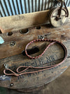 7393BUR Barrel Rein Laced 3/4 BUR-Reins-Professionals Choice-Lucky J Boots & More, Women's, Men's, & Kids Western Store Located in Carthage, MO