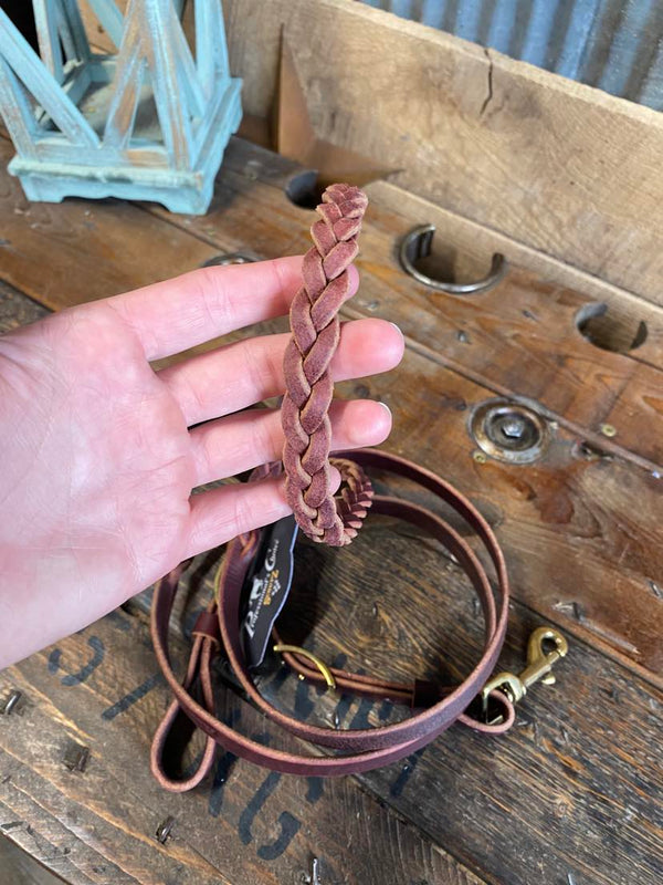 3-Plait Bur Roping Rein SB-Roping Reins-Professionals Choice-Lucky J Boots & More, Women's, Men's, & Kids Western Store Located in Carthage, MO