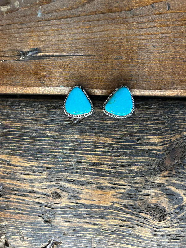 The Hayden Earring-Earrings-LJ Turquoise-Lucky J Boots & More, Women's, Men's, & Kids Western Store Located in Carthage, MO