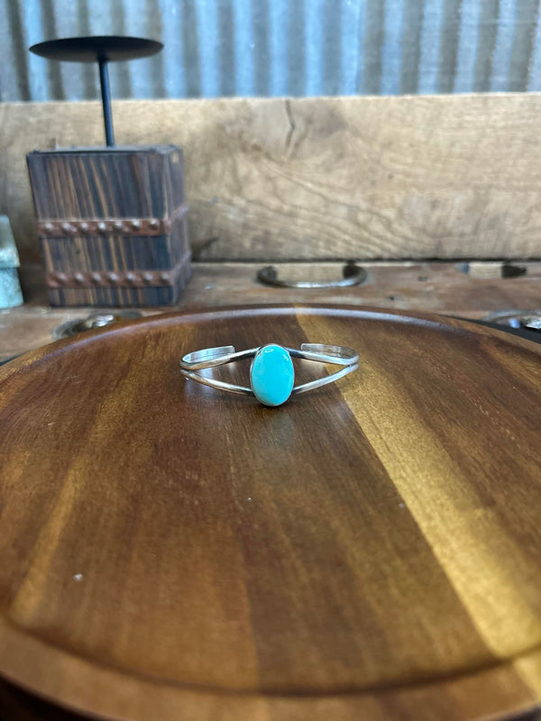 The Charlotte Cuff-Bracelets-LJ Turquoise-Lucky J Boots & More, Women's, Men's, & Kids Western Store Located in Carthage, MO