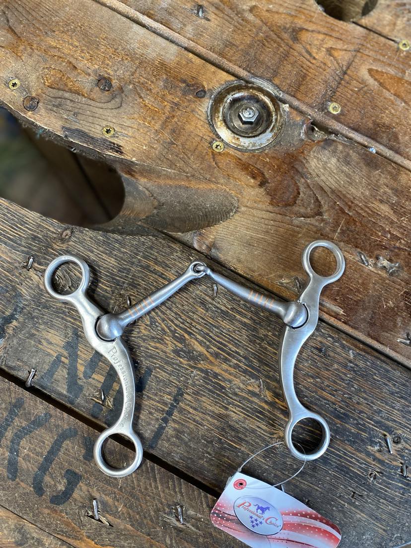 Rasp Cheek Snaffle Bit-Bits-Professionals Choice-Lucky J Boots & More, Women's, Men's, & Kids Western Store Located in Carthage, MO