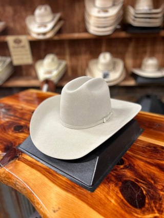 Resistol 6X Midnight Silverbelly 4 1/4" Felt Cowboy Hat-Felt Cowboy Hats-Resistol-Lucky J Boots & More, Women's, Men's, & Kids Western Store Located in Carthage, MO