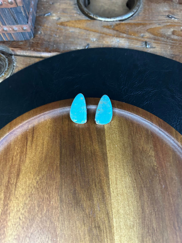 The Sammie Earring-Earrings-LJ Turquoise-Lucky J Boots & More, Women's, Men's, & Kids Western Store Located in Carthage, MO