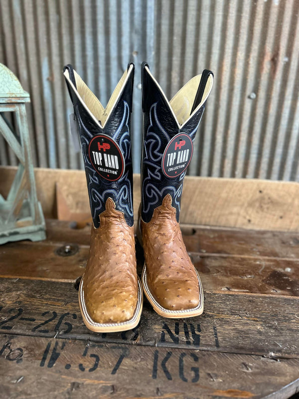 Men's HP Oryx Lux Full Quill Ostrich-Men's Boots-Horse Power-Lucky J Boots & More, Women's, Men's, & Kids Western Store Located in Carthage, MO