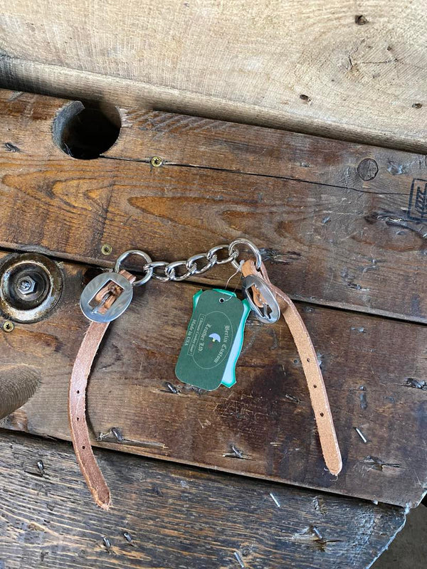 Berlin Leather Curb Chains-Curb Strap-Berlin Leather-Lucky J Boots & More, Women's, Men's, & Kids Western Store Located in Carthage, MO