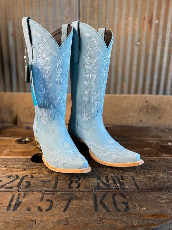 Lane Lexington Powder Blue Boots-Women's Boots-Lane Boots-Lucky J Boots & More, Women's, Men's, & Kids Western Store Located in Carthage, MO