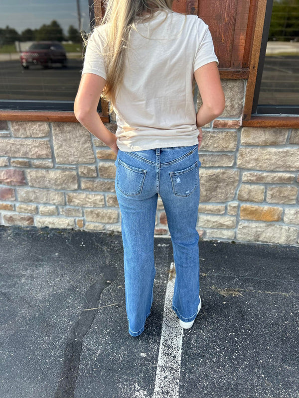 Makayla High Rise Holly Flares *FINAL SALE*-Women's Denim-KanCan-Lucky J Boots & More, Women's, Men's, & Kids Western Store Located in Carthage, MO