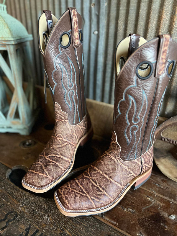 Men's AB Terra Vintage Elephant Boots-Men's Boots-Anderson Bean-Lucky J Boots & More, Women's, Men's, & Kids Western Store Located in Carthage, MO
