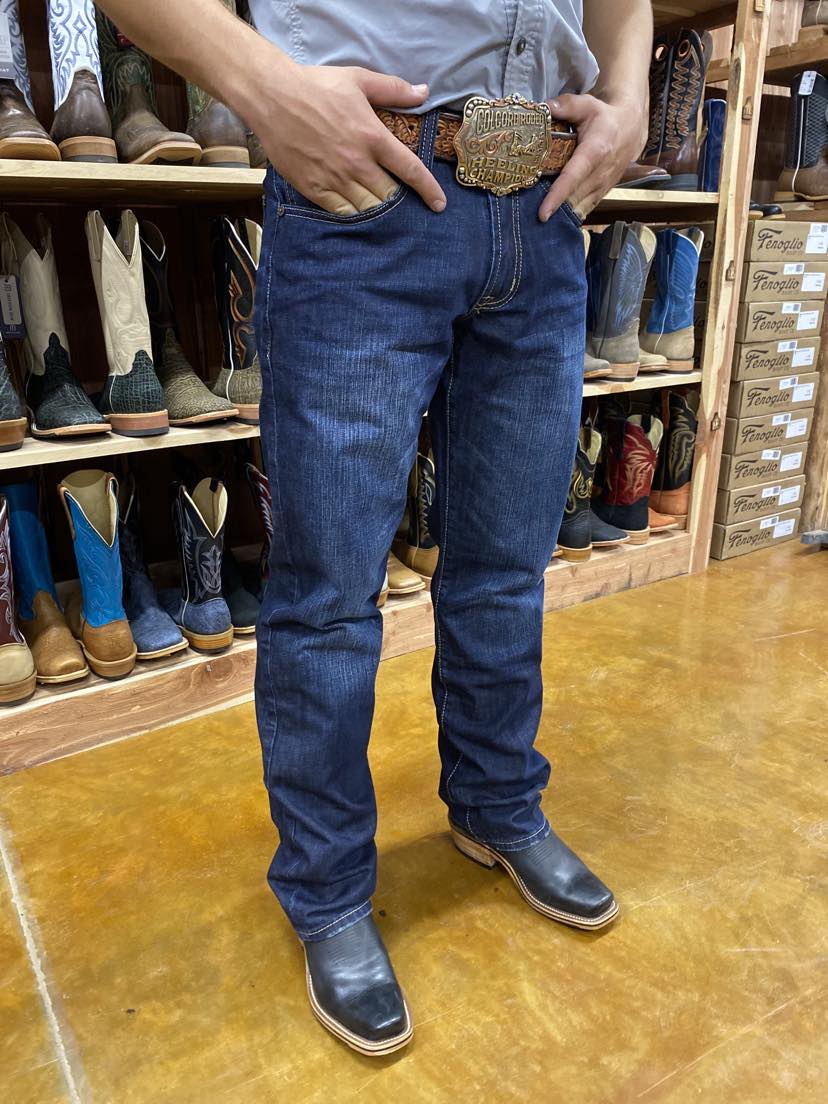 Brandon - Stetson Modern Fit Double Stitched Jeans-Men's Denim-Stetson-Lucky J Boots & More, Women's, Men's, & Kids Western Store Located in Carthage, MO