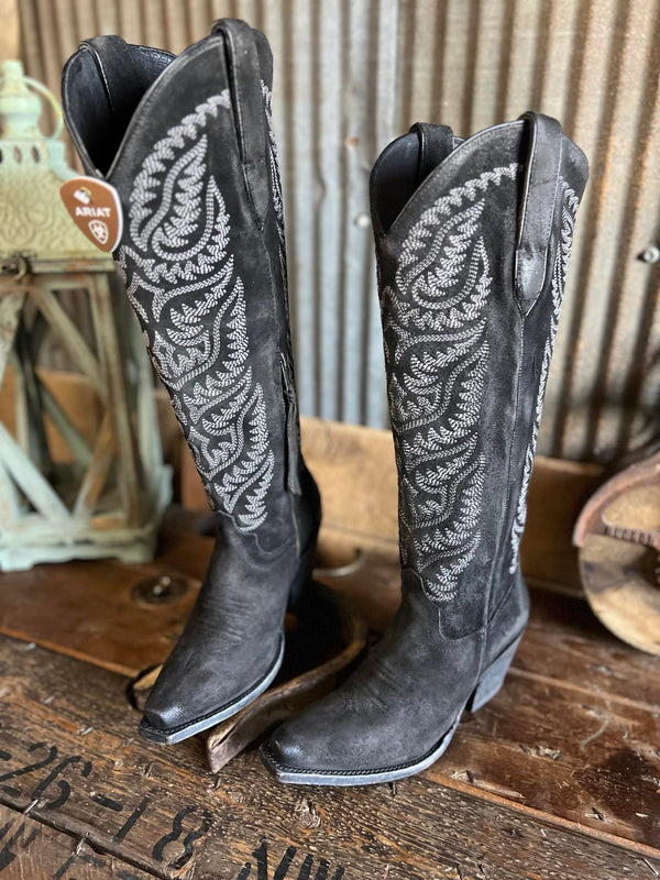 Buy Womens Round Up Back Zip Boots Online - ARIAT
