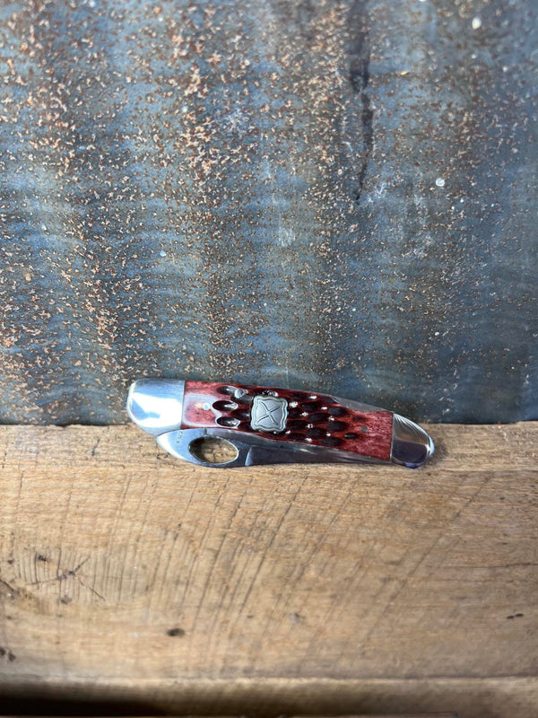 XK4007S Twisted X Knife-Knives-WESTERN FASHION ACCESSORIES-Lucky J Boots & More, Women's, Men's, & Kids Western Store Located in Carthage, MO