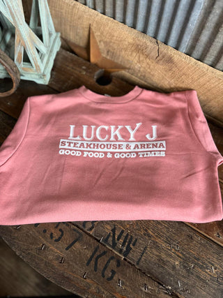 LJ LAT Sweatshirt-Sweatshirts-The Dugout-Lucky J Boots & More, Women's, Men's, & Kids Western Store Located in Carthage, MO