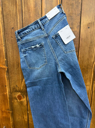 Women's Vervet Rachel Super High Rise Baggy Wide Leg Jean-Women's Denim-Flying Monkey-Lucky J Boots & More, Women's, Men's, & Kids Western Store Located in Carthage, MO