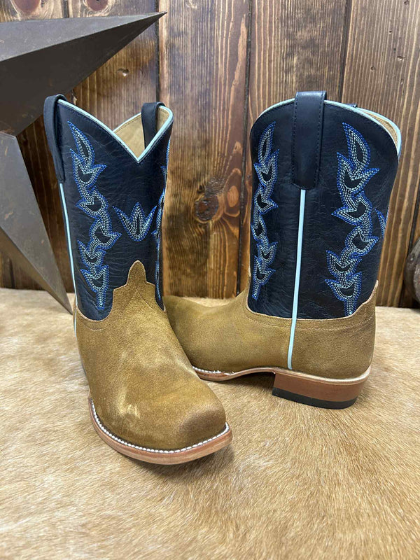 Kid's Anderson Bean Sand Waxy Commander Boot-Kids Boots-Anderson Bean-Lucky J Boots & More, Women's, Men's, & Kids Western Store Located in Carthage, MO