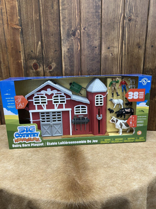 38-Piece Dairy Barn Playset-Toys-Big Country Toys-Lucky J Boots & More, Women's, Men's, & Kids Western Store Located in Carthage, MO