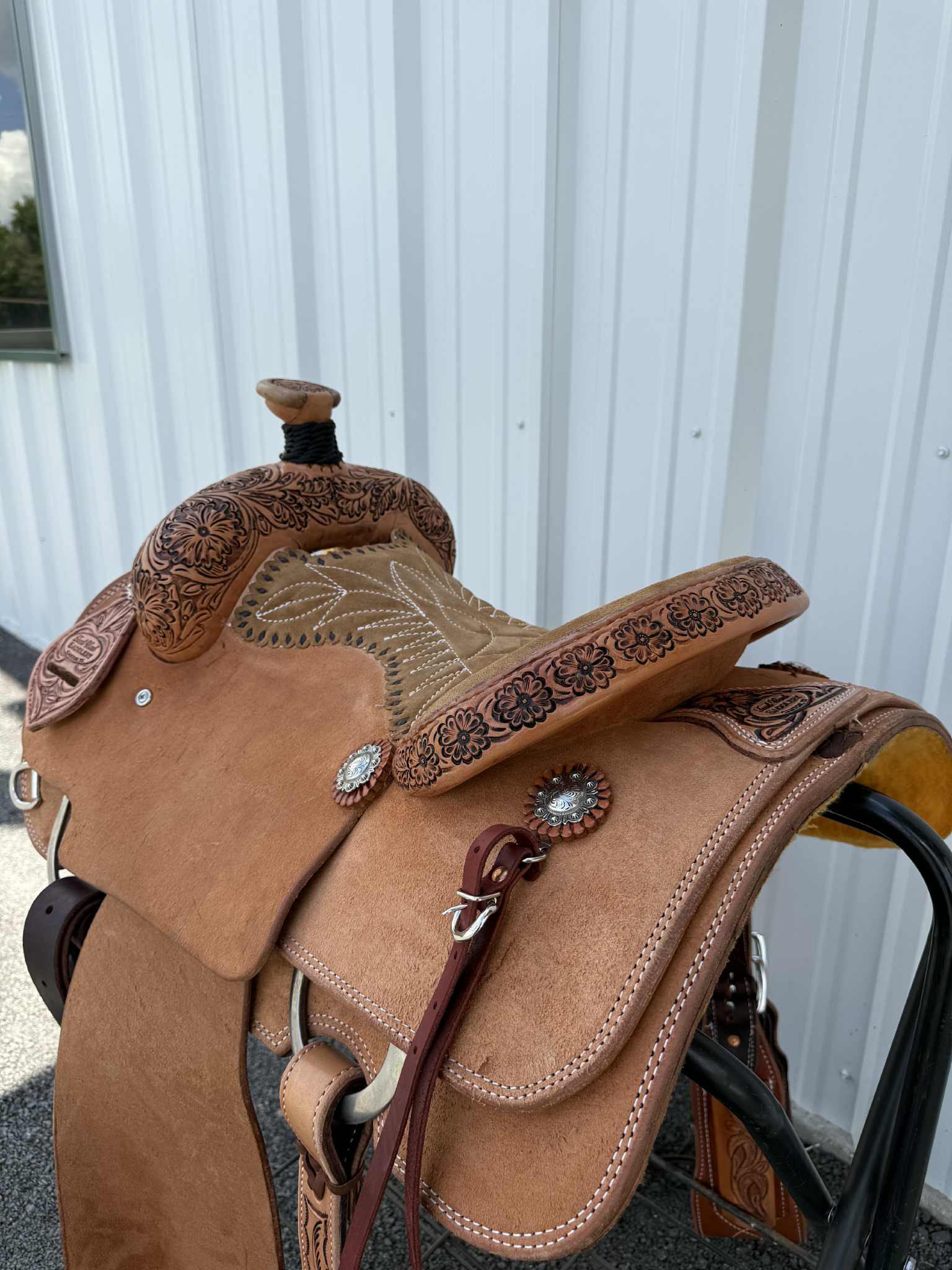 Trent Ward OY Calf Roper Saddle ISCR79-25-Saddle-Trent Ward-Lucky J Boots & More, Women's, Men's, & Kids Western Store Located in Carthage, MO