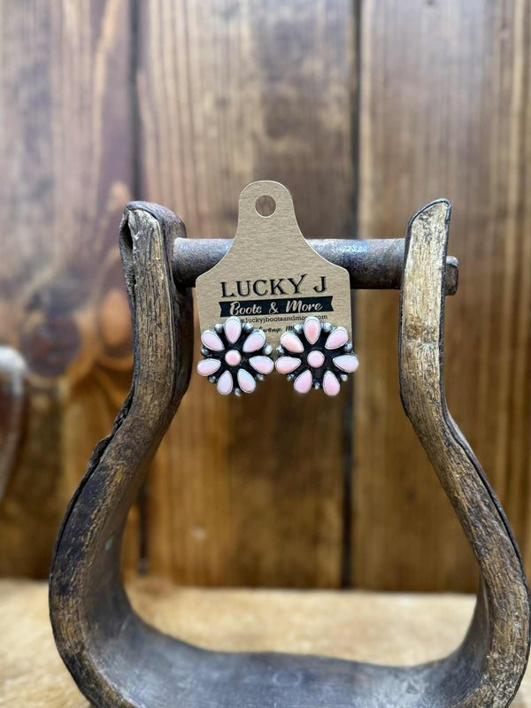 Zaria Earrings-Earrings-LJ Turquoise-Lucky J Boots & More, Women's, Men's, & Kids Western Store Located in Carthage, MO