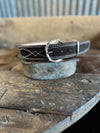B1195 - Brown Suede Belt-Belts-DOUBLE J SADDLERY-Lucky J Boots & More, Women's, Men's, & Kids Western Store Located in Carthage, MO