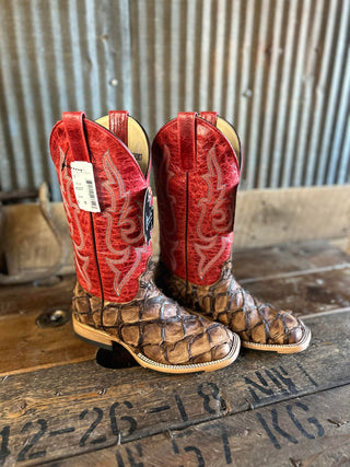 Women's Macie Bean Cigar Matte Big Bass Boot-Women's Boots-Macie Bean-Lucky J Boots & More, Women's, Men's, & Kids Western Store Located in Carthage, MO