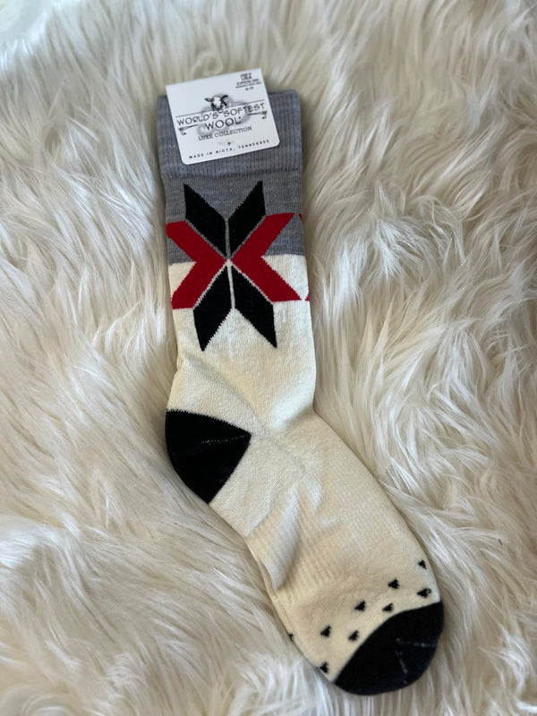 Wool Luxe Collection WSWWOOD-Socks-World's Softest Socks-Lucky J Boots & More, Women's, Men's, & Kids Western Store Located in Carthage, MO