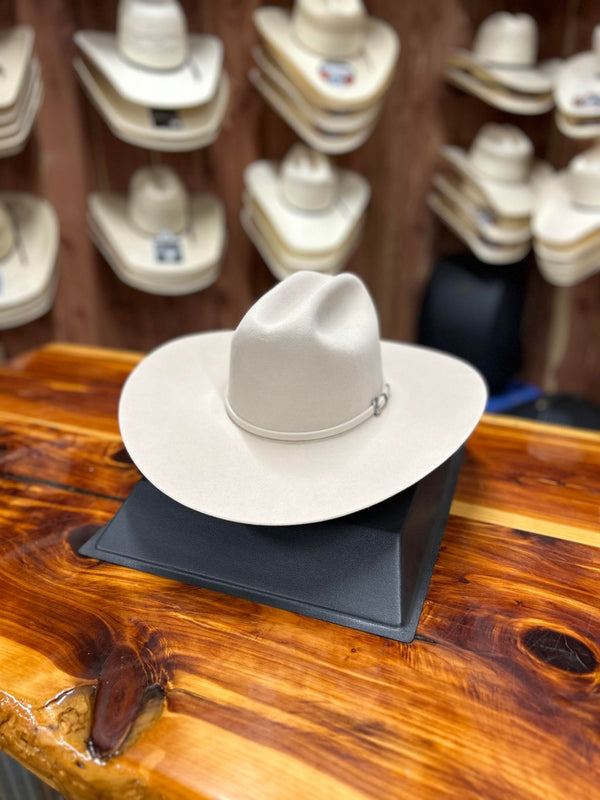 Rodeo King 30X Silver Belly Felt Cowboy Hat-Felt Cowboy Hats-Rodeo King-Lucky J Boots & More, Women's, Men's, & Kids Western Store Located in Carthage, MO