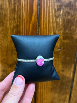 Sterling silver cuff, cotton candy stone jewelry, pink stone bracelet, artisan silver cuff, boho chic jewelry, Zara cuff, handmade silver bracelet, adjustable cuff.
