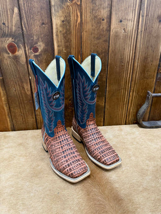 Men's Horse Power Peanut Caiman Tail Boots-Men's Boots-Horse Power-Lucky J Boots & More, Women's, Men's, & Kids Western Store Located in Carthage, MO