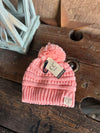 C.C Kids Solid Pom Beanie-Beanie/Gloves-C.C Beanies-Lucky J Boots & More, Women's, Men's, & Kids Western Store Located in Carthage, MO