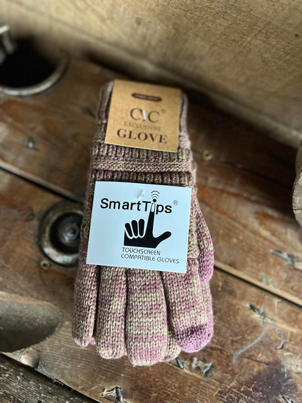 C.C Multi Color Lined Glove-Gloves-C.C Beanies-Lucky J Boots & More, Women's, Men's, & Kids Western Store Located in Carthage, MO