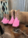 Roper Kids Pink Glitter Sparkle Boots-Kids Boots-Karman-Lucky J Boots & More, Women's, Men's, & Kids Western Store Located in Carthage, MO