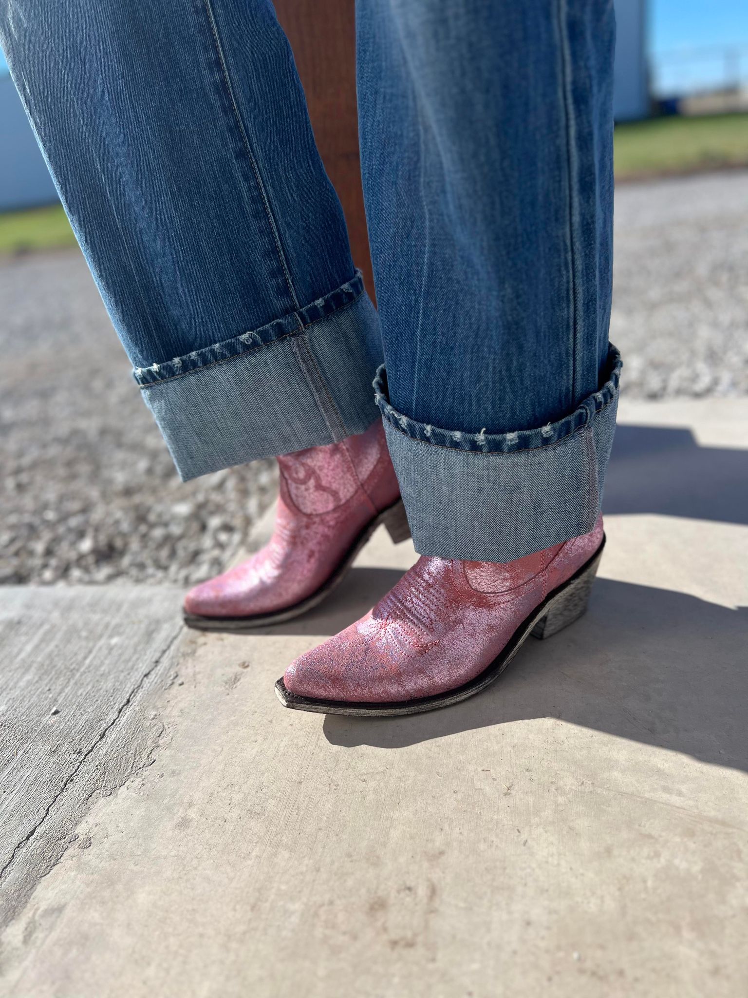 Liberty Black Sienna Boots in Rosa *FINAL SALE*-Women's Booties-Liberty Black-Lucky J Boots & More, Women's, Men's, & Kids Western Store Located in Carthage, MO