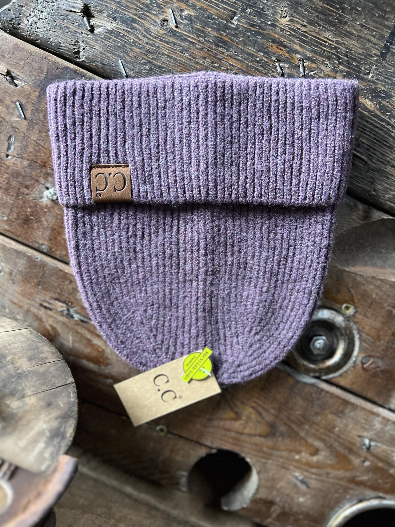 C.C Soft Ribbed Cuff Beanies-Beanie/Gloves-C.C Beanies-Lucky J Boots & More, Women's, Men's, & Kids Western Store Located in Carthage, MO