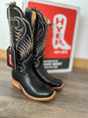 Women's Hyer Leawood Black Boots-Women's Boots-HYER Boots-Lucky J Boots & More, Women's, Men's, & Kids Western Store Located in Carthage, MO