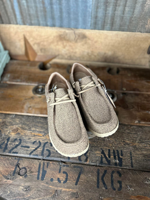 Men's Roper Hang Loose Tan Shoes-Men's Casual Shoes-Karman-Lucky J Boots & More, Women's, Men's, & Kids Western Store Located in Carthage, MO