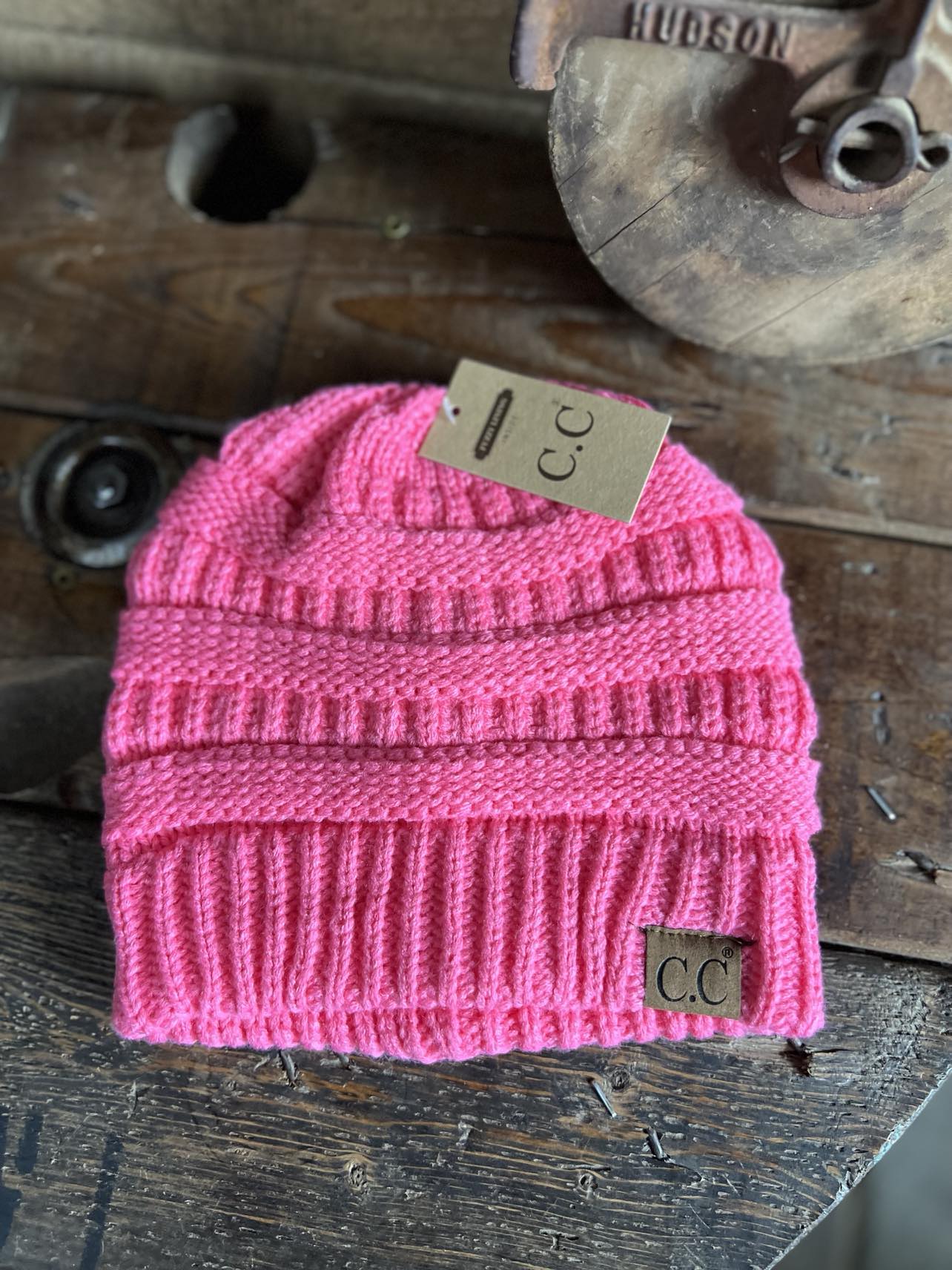 C.C Classic Fuzzy Lined Beanies-Beanie/Gloves-C.C Beanies-Lucky J Boots & More, Women's, Men's, & Kids Western Store Located in Carthage, MO
