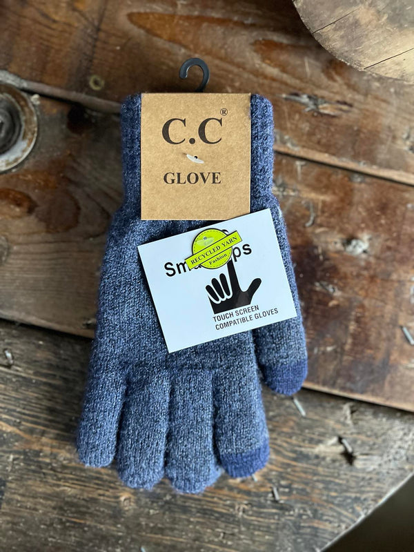 C.C Soft Knit Gloves-Gloves-C.C Beanies-Lucky J Boots & More, Women's, Men's, & Kids Western Store Located in Carthage, MO